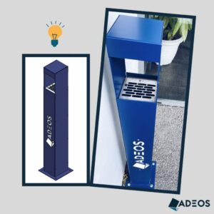 Des cendriers réalisés par ADEOS