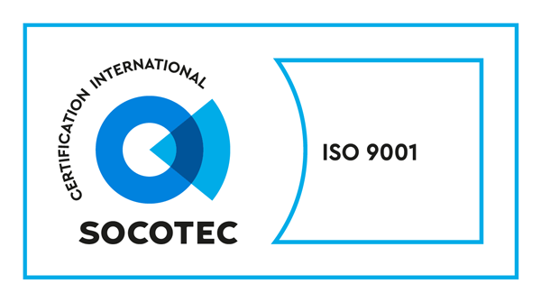 Logo qualité certification iso 9001
