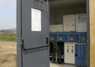 Porte de local éolien