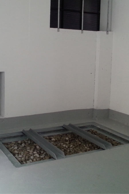 Serrurerie intérieure pour fosse transformateur