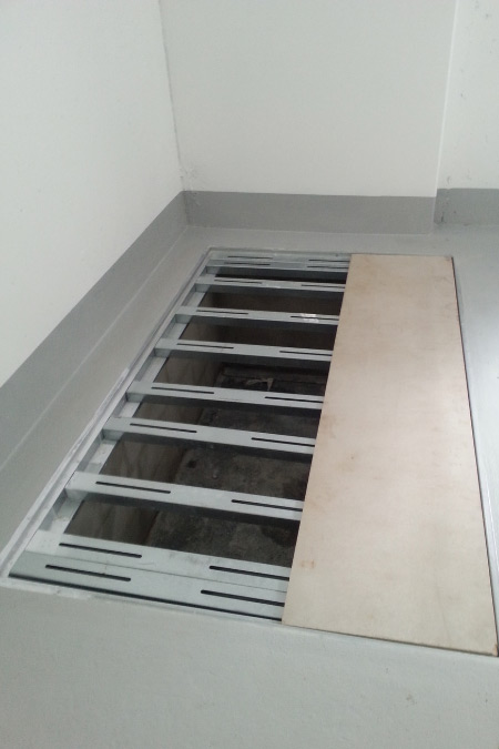 Aménagement fosse HTA BT privé