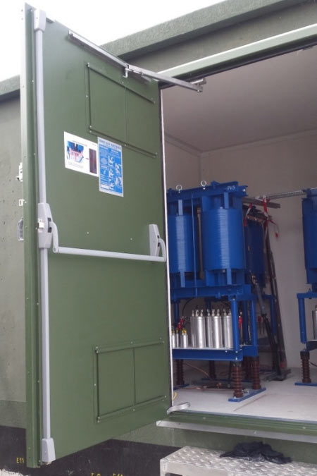 Porte de local technique